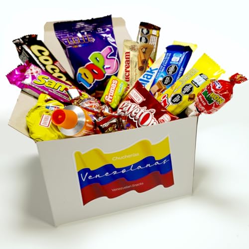 Venezuela Snacks Gift Box, Venezuela Snacks, Chucherias Venezolan...