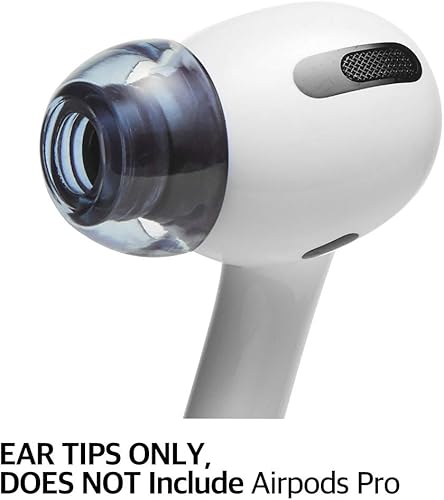 Miniatura 7 de AZLA XELASTEC para Airpods Pro de 1 y 2 generación (M) - Reemplazo de la punta de los auriculares Airpod Pro - Puntas para Airpod Pro con silicona