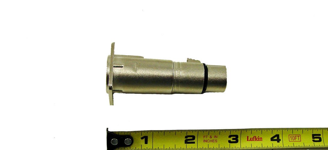 ProCraft 4 SVP577-1 3 Pin XLR Male - XLR Female Feed/Pass Thru Adapter Converter