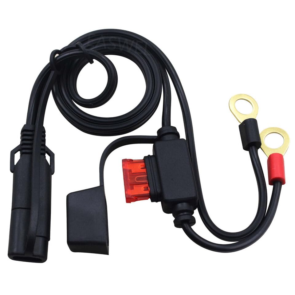 Battery Fused Ring Terminal Quick Connect Harness Deltran P/N 081-0069-6
