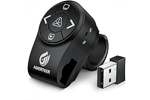 AMERTEER Wireless Presentation Clicker