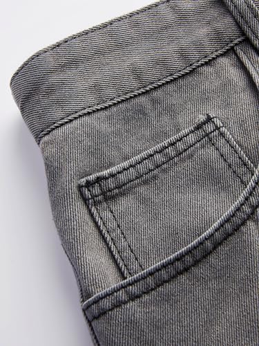 CIDER Denim Solid Pocket Straight Leg Jeans Curve & Plus3