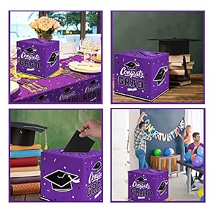 Gatherfungraduationpartydecorationsgraduationboxgraduationcardboxforgraduationgiftgraduationpartyfavorsdecorpartysuppliespurple Urban Country Home Decor Gatherfun graduation party decorations graduation box graduation card box for graduation gift graduation party favors decor party supplies purple urban country home decor