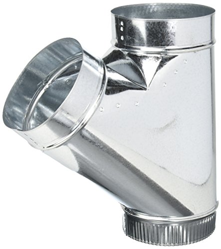 Imperial Manufacturing GV0997 Imperial Full Flow Duct Wye, 6", 6"