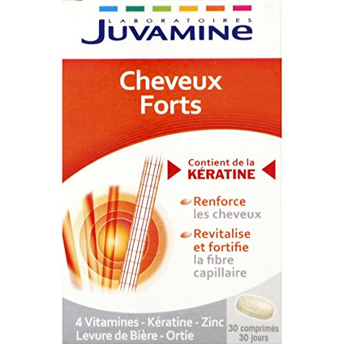Juva - Juva cheveux forts keratine, 30 comprimés - La boîte de 30 comprimés - (pour la quantité plus que 1 nous vous remboursons le port supplémentaire)