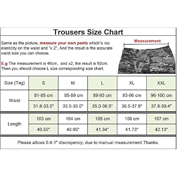 JOYASUS Pantaloni Tattici Militari Paintball BDU Pantaloni Airsoft Pantaloni di Servizio Multitasche con Ginocchiere