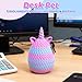 Flavery 3D Printed Unicorn Dragon Egg - Easter Basket Stuffers, Unicorn Egg Toys for Boys & Girls, 3D Printing Gift Toy, Desk Executive Pet, Christmas,Birthday Gift - (Sea Color)