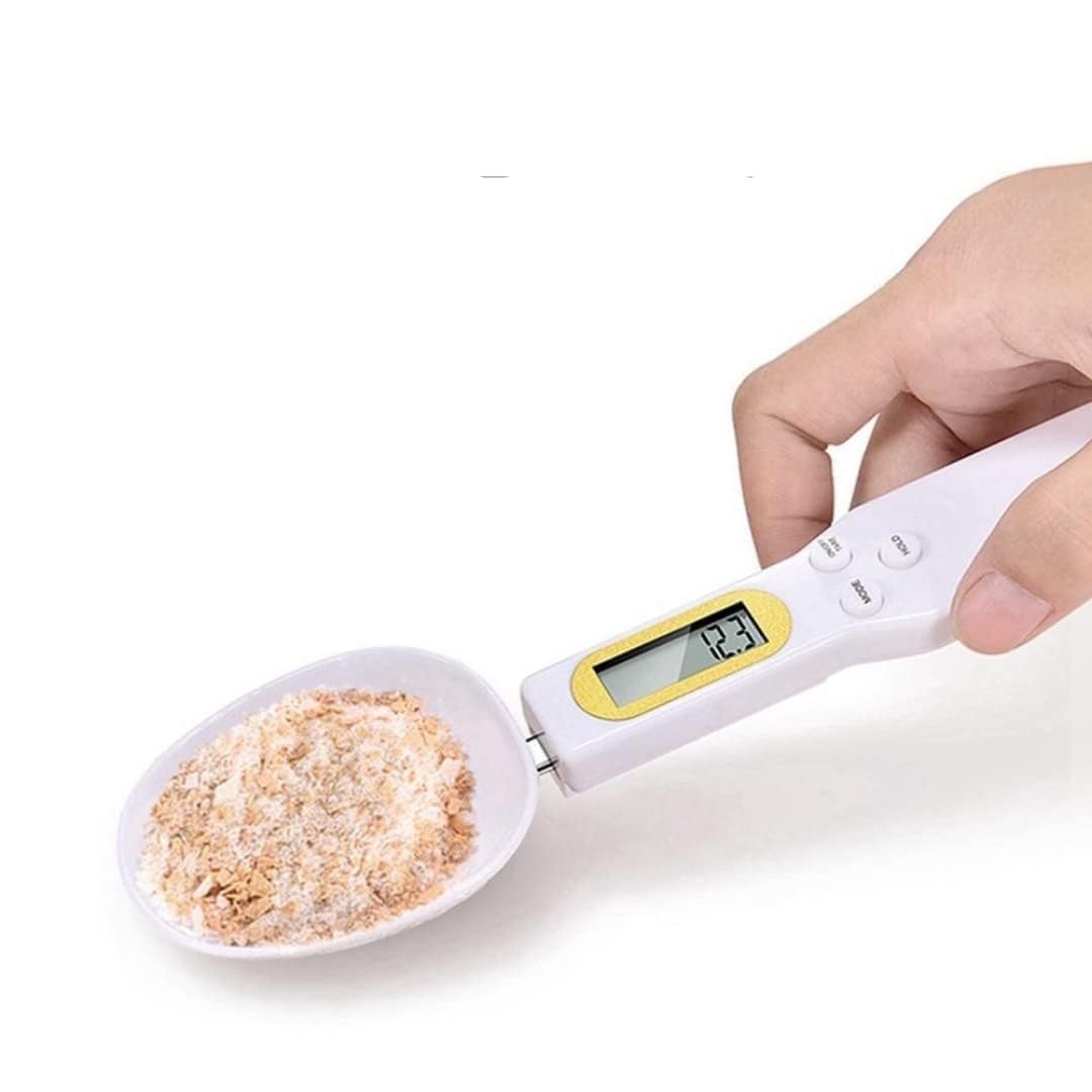Digital Spoon Scale for Kitchen, Electronic Measuring Spoon with LCD Display, Gram Weighing Spoon for Food, Coffee, Spices & Baking, Nutri Spoon Digital Food Measurement Scale-image-2