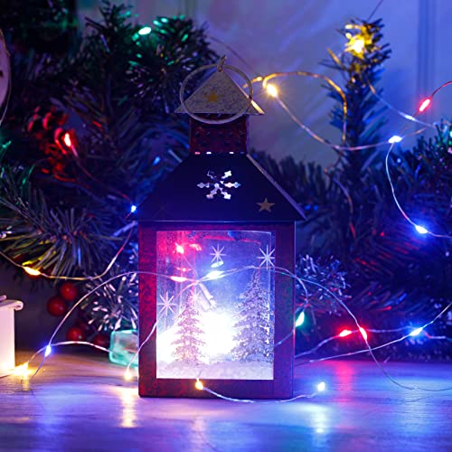 Minetom fairy lights battery operated, 5 pack 7 ft 20 led string lights with timer, waterproof silver wire fairy lights for bedroom christmas home party wedding decorations 3 Minetom fairy lights battery operated, 5 pack 7 ft 20 led string lights with timer, waterproof silver wire fairy lights for bedroom christmas home party wedding decorations - image 4