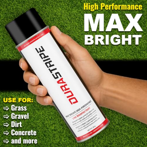 Image of (2 Pack Case 24-18oz Cans of Athletic Field Marking Paint. The Brightest, Most Durable line Marking Paint Available! (Black)