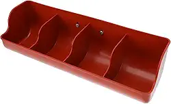 1 Unidade Colheita De Porquinho Alimentador De Minerais Para Animais Alimentador De Cerca De Plástico Para Galinhas Tigela De Comida De Ovelha Comedouro Para Porcos Feno Pp