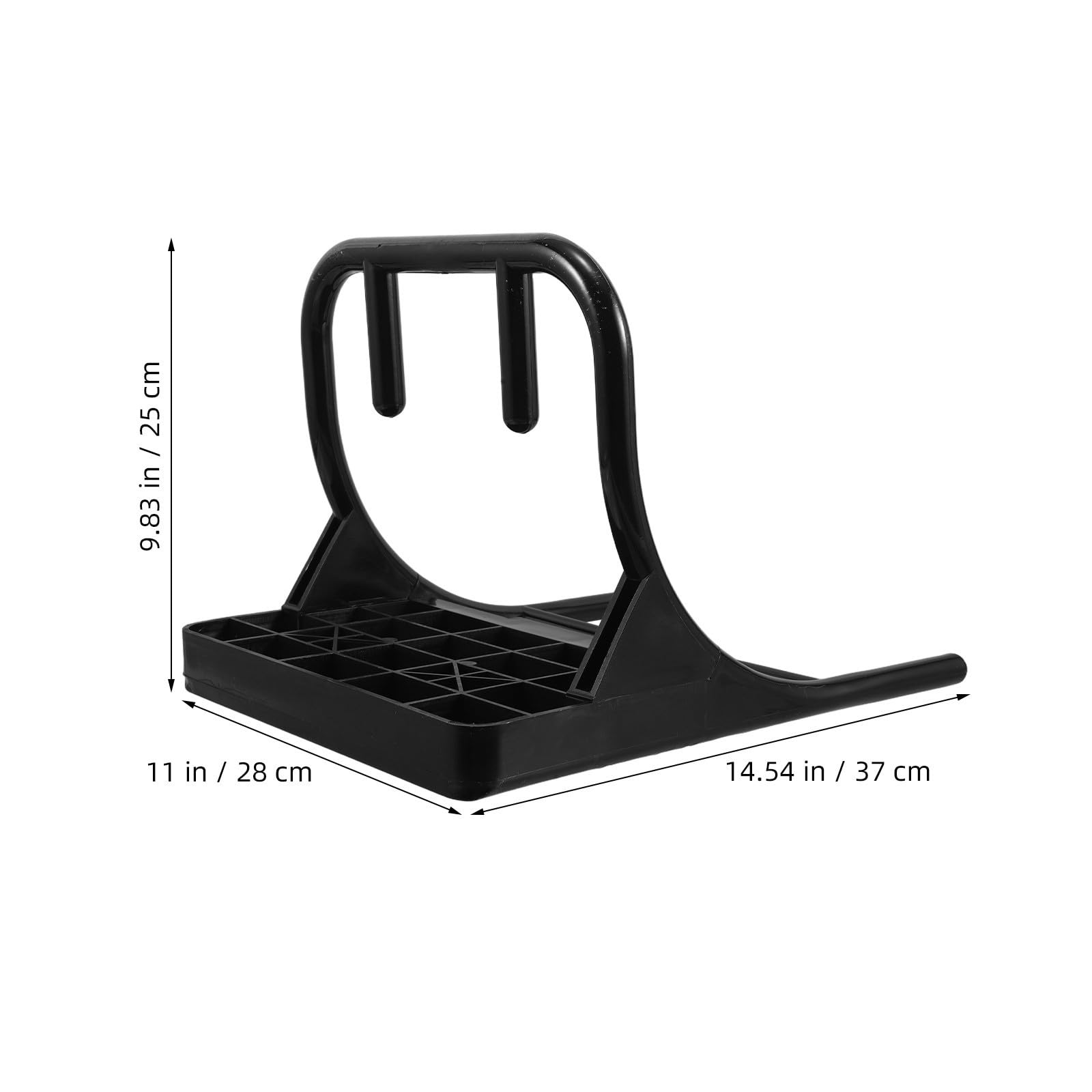 Soporte de Montaje para Kayak, Motor Fueraborda, Negro, Nylon
