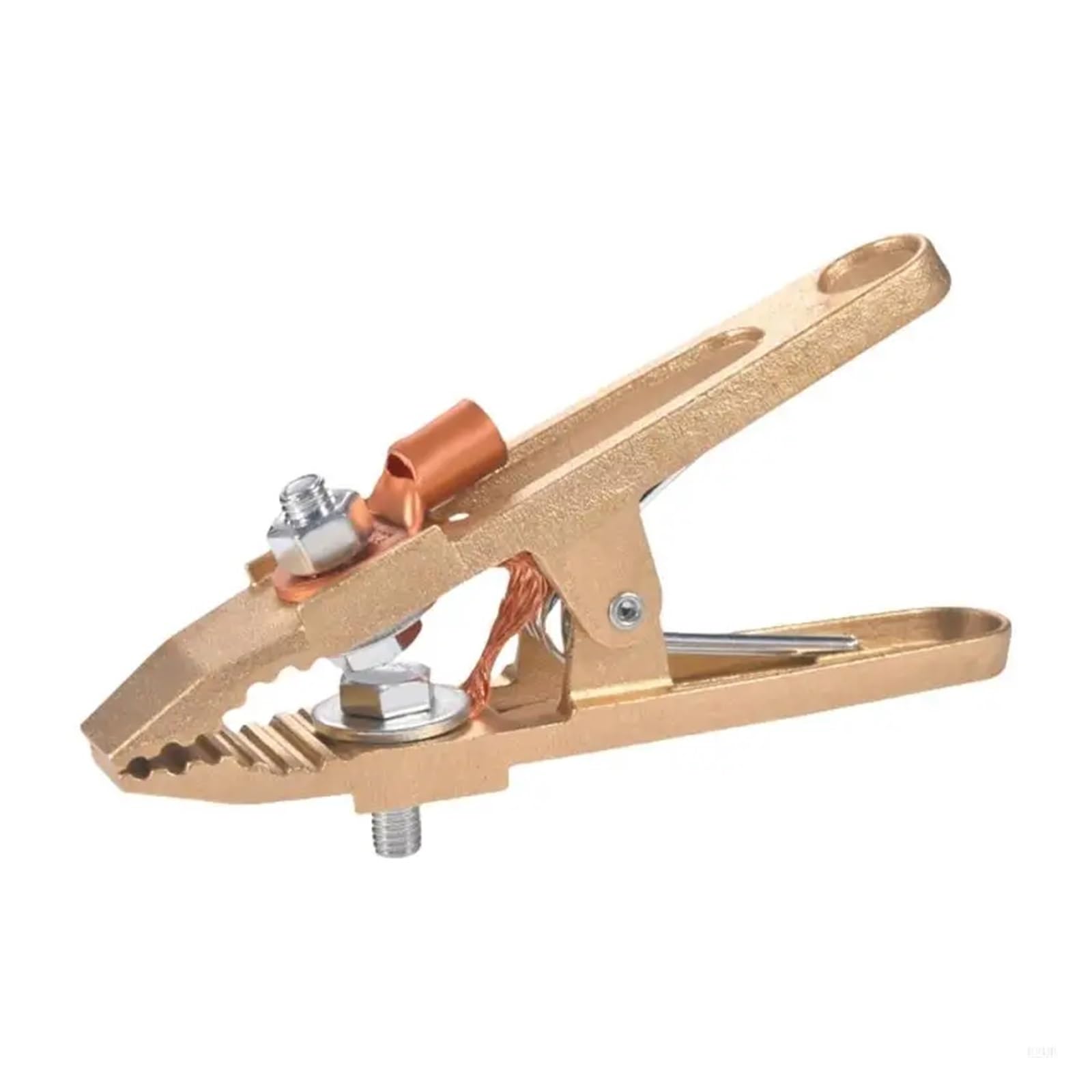 Welding Ground Clamp 1PC Ground Clamps Thickened Copper Construction for Stable Current Flows