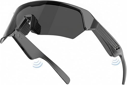 Miniatura 9 de Gafas de IA para hombres y mujeres impulsadas por ChatGPT, lentes inteligentes Bluetooth con traducción AI (más de 165 idiomas), cancelación