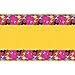 Unique Disney Fancy Nancy Rectangular Plastic Tablecover - 1 Pc, pink/yellow/multicolor, 54
