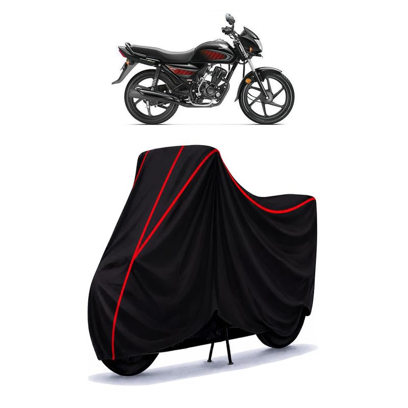 Image of Dream Neo Carrier Water Resistant Bike Cover for All Motorcycles & Rain | Heavy Duty Taffeta Fabric | UV Protection, Dustproof, Scratchproof | All Weather Two Wheeler Body Cover with Elastic Bottom