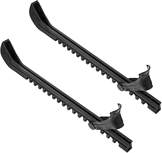 BESPORTBLE 3 Pares De Lâminas De De Gelo Skates Para Adultos Artísticos Protetores De Lâminas De Patinação De Hóquei Capa De Proteção Ambiental Pxc Síntese Capa Preta Aldult