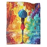 ✔Lavable en machine : cette couverture est lavable en machine (température de l'eau modérée) sur un réglage doux et doux, détergent doux sans blanchiment, puis sèche à l'air libre.