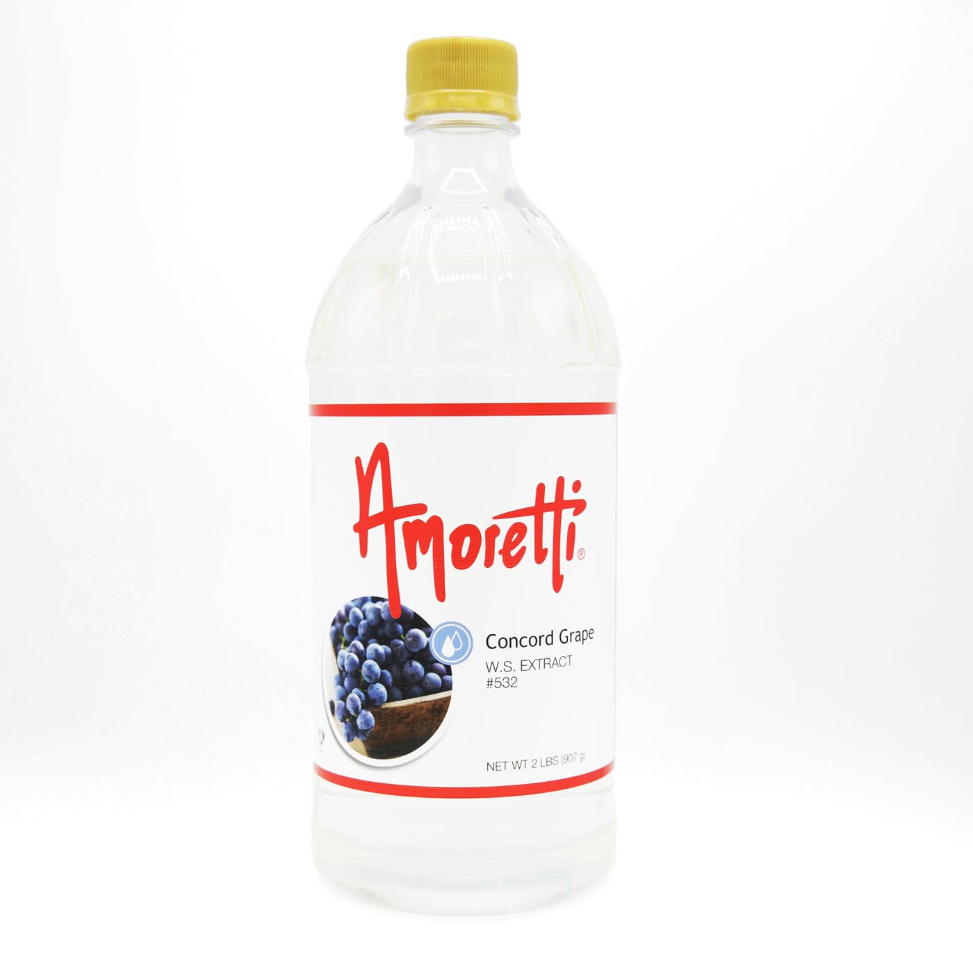 Amoretti - Concord Grape Extract Water Soluble 2 oz - Highly Concentrated & Perfect For Pastry, Savory, Brewing, and more, Preservative Free, Vegan, Kosher Pareve, Keto Friendly