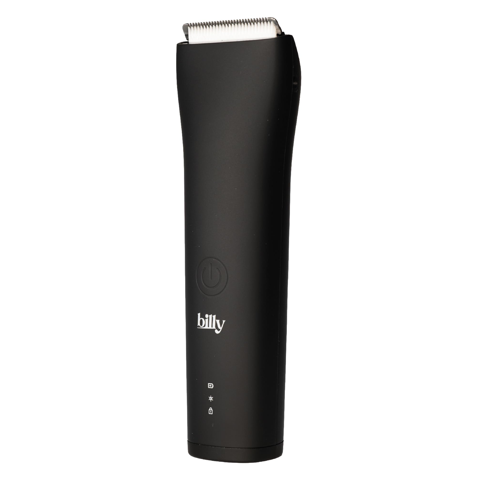billy Rifinitore Intimo Anti-Taglio Uomo Donna Zone Sensibili - Lama Ceramica Anti-Taglio Anti-Peli Incarniti - Impermeabile - 5 Altezze (0-12mm) LED - USB-C - Peli Pubici