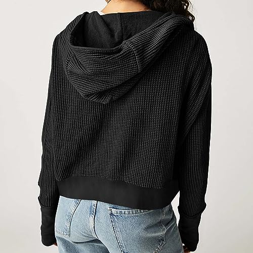 Pull décontracté à capuche pour femme veste longue zippée mode automne