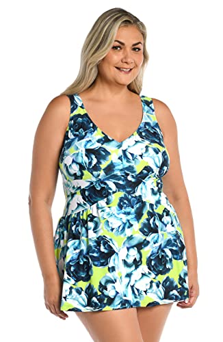 Maiô Plus Size Maxine Of Hollywood - Modelo Fenda Lateral Aconchegante