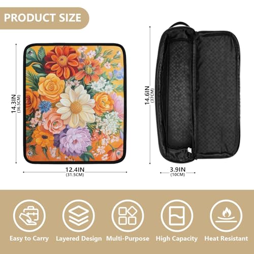 Bolsa 2 en 1 para plancha y rizador de viaje miniatura 4