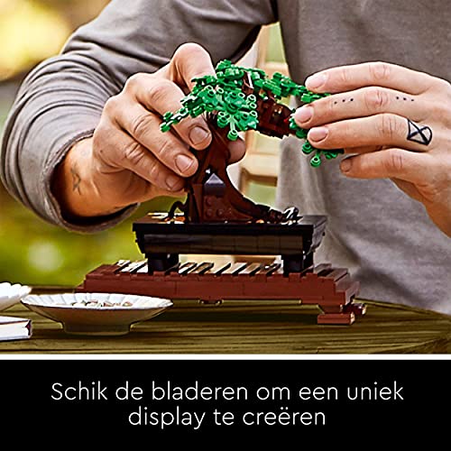 LEGO-10281-Creator-Expert-Bonsai-Boom-Set-voor-Volwassenen-DIY-Huis-Decor-Project-Botanische-Collectie