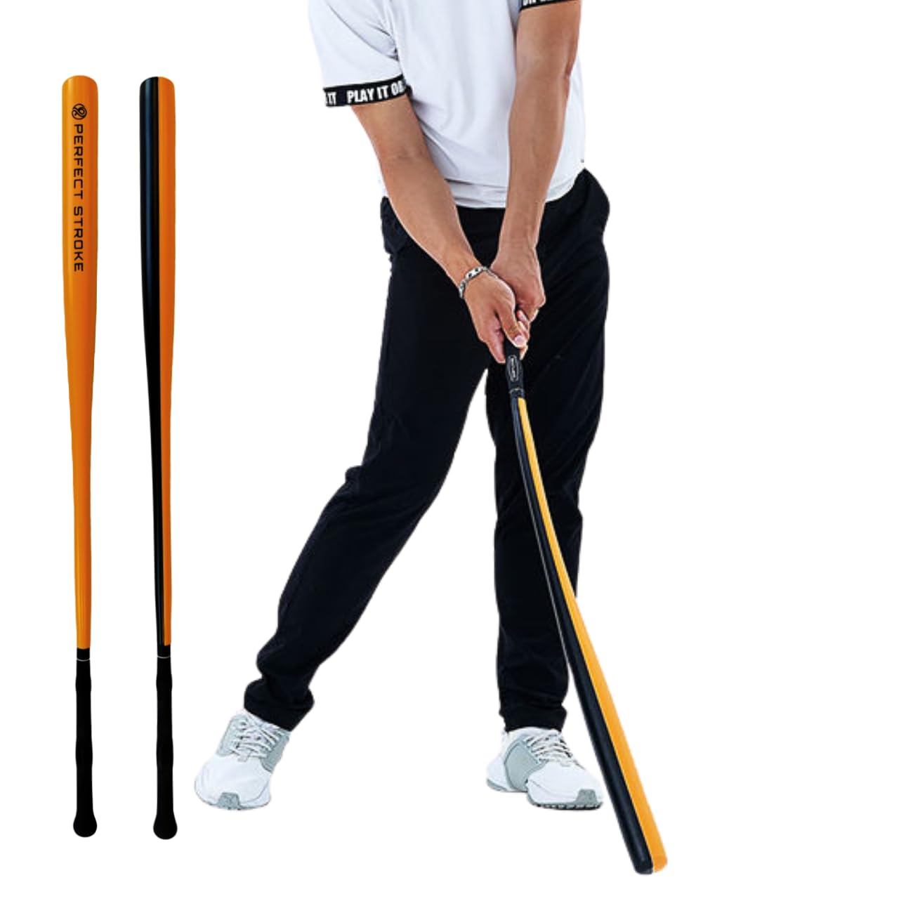 Amazon | パーフェクトストローク《FLEX SWING BAT》プロ監修 ゴルフ