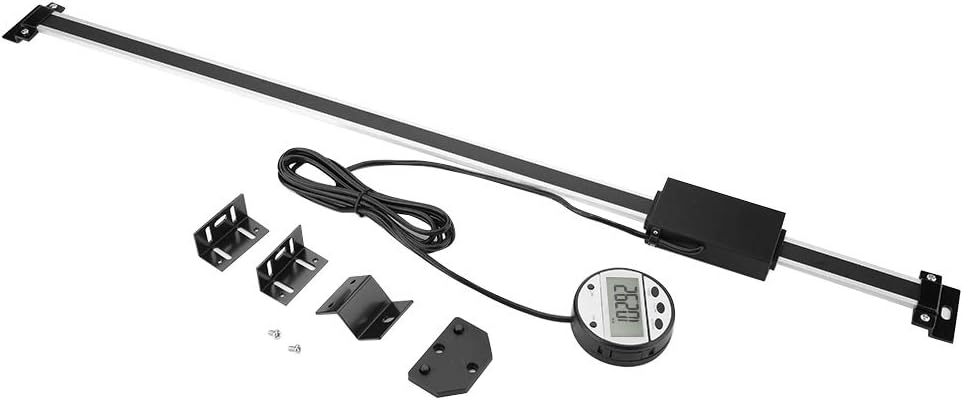 0-600mm Digital Linear Scale,Digital Readout Kit Remote Linear Scale DRO Linear Scale,for Milling Machines Lathes