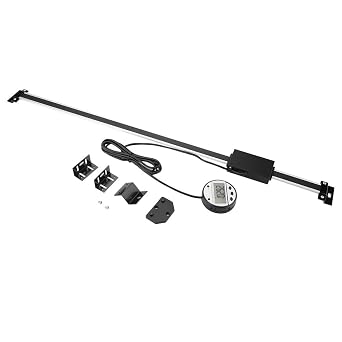 0-600 mm Readout Scale, LCD DRO Linear Readout Scale, Accurate Digital Linear Scale, Remote Linear Scale, Digital Readout Kit for Milling Machines Lathes