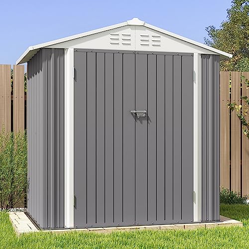 Patiowell 6x4 FT Metal Shed