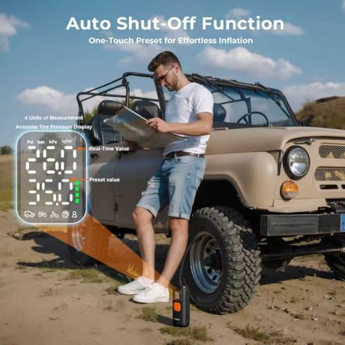 Portable Air Pump for Tires