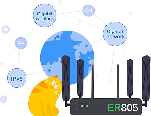Miniatura 6 de InHand Neteorks Router VPN celular ERR805 enrutadores SD-WAN Edge 5G gestionados en la nube, enrutador celular 5G, gestión centralizada en la nube,