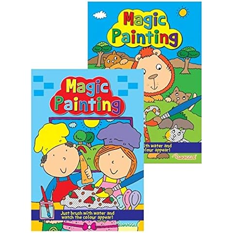 MAGIC PAINTING BOOK FOR KIDS Cover
