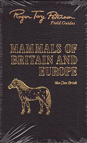 Mammals of Britain and Europe [Unknown] B000WQ53W2 Book Cover