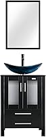 Vista 40 de eclife Tocador de Baño Moderno de 24" Combo Lavabo Gabinete Independiente con Puerta de Cierre Suave, Sin Lavabo de Recipiente, Grifo, Desagüe