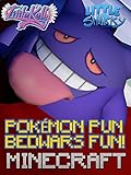 Clip: Little Kelly & Little Sharky - Pokémon Pun Bedwars Minecraft Fun!