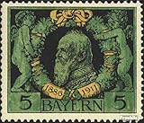 92A Prophila Collection Bayern 92A 1911 Prinzregent Luitpold (Briefmarken für Sammler)