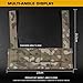 RASPIO Tactical MOLLE Expansion Plate, Tactical Micro Front Panel for D3CRM D3CRX MK4, Phone EUD Bridge Panel, Chest Rig Expansion(Black)
