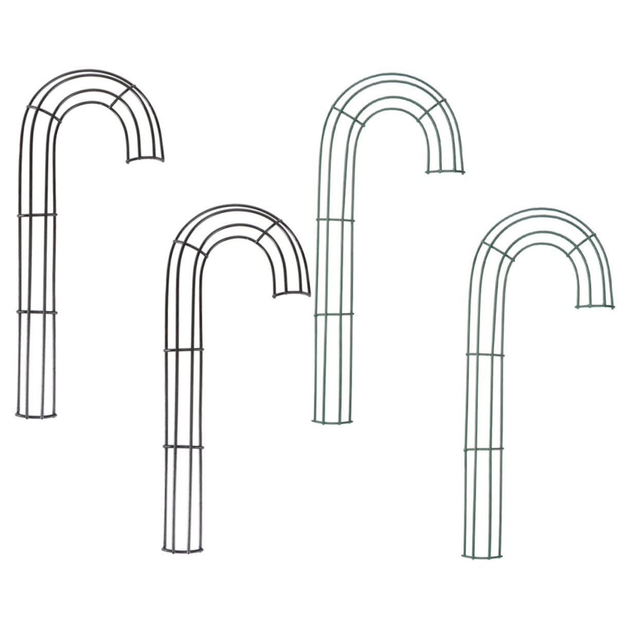 Beatifufu 4pcs Floral Wreath Frames for Decorations Wire for Christmas Holidays and Home Craft Projects Sturdy and Versatile Wreath Craft Supplies