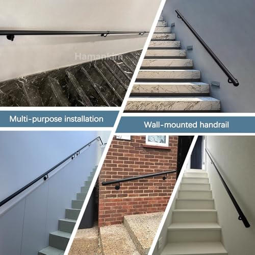 Rampe murale pour escaliers extérieurs et intérieurs de villa - 6