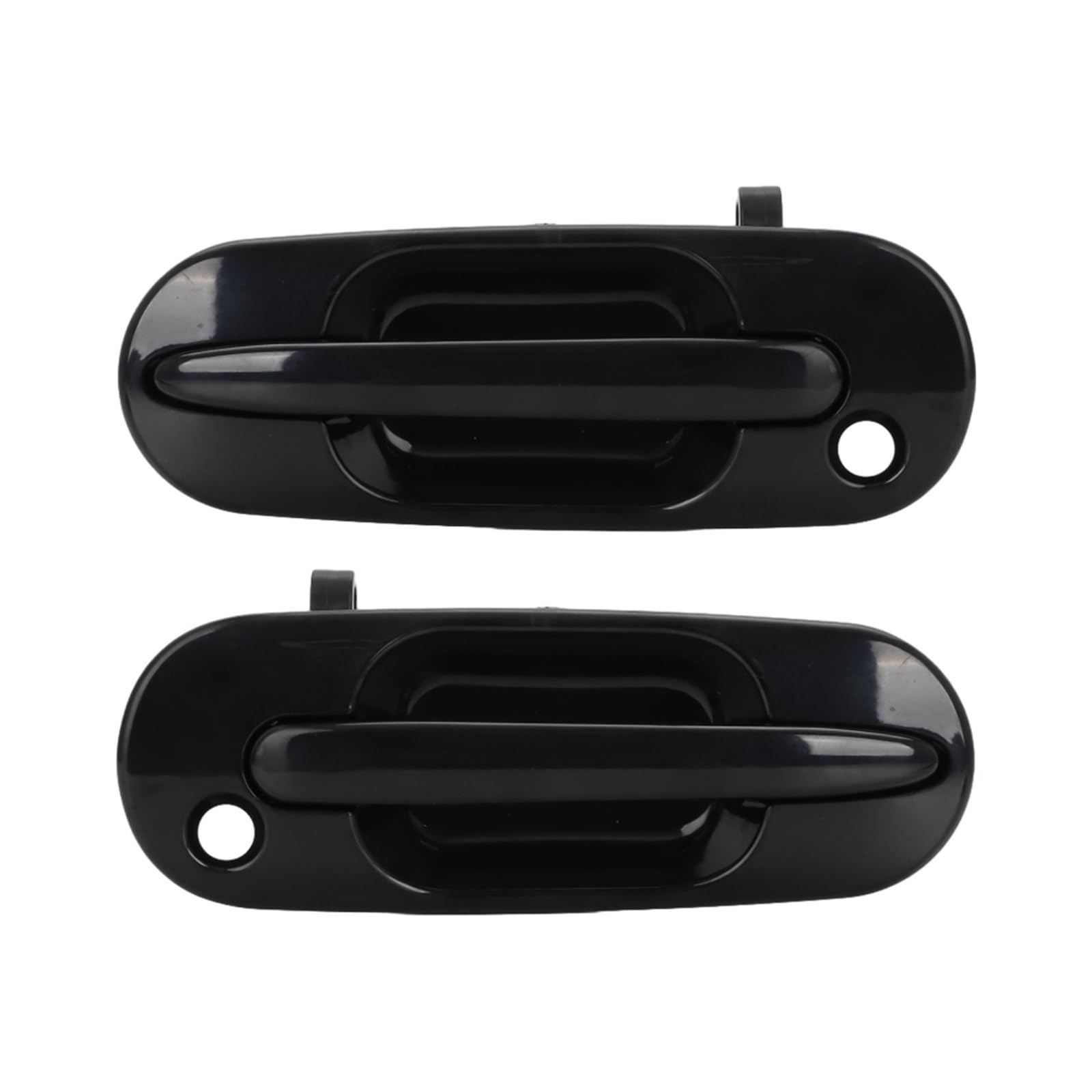 BYSKJZ Car Exterior Door Handle for CR-V for CRV 1997-2001 Front Rear Left Right Exterior Outside Door Handles Passenger Driver Handle Car Accessories(Front Left and Right)