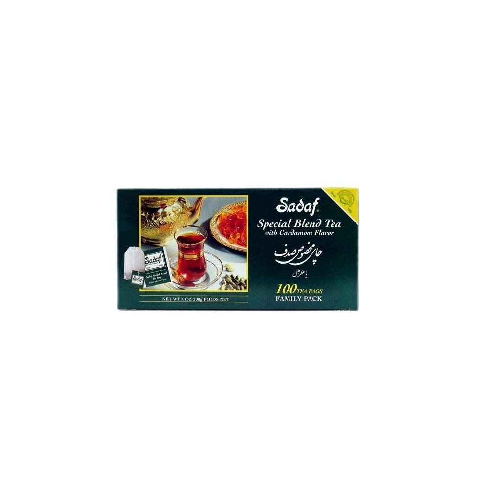 Sadaf Special Blend Tea Cardamom 100 Count Buy Online In Vanuatu At Desertcart
