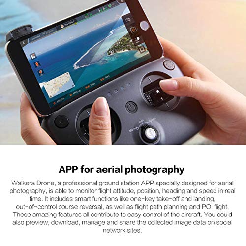 Per Walkera VITUS 320 Folding 4K HD Camera 5.8G