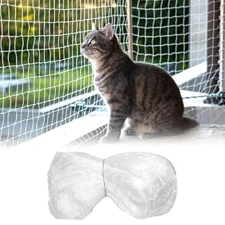 Lunza filet nylon transparent 600 x 300 cm, maille 2,5 cm