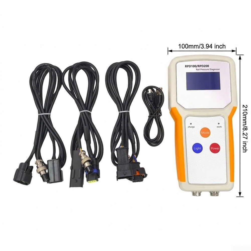 RPD100 Common Rail Medidor de Presión para Diagnóstico ECU, 0-