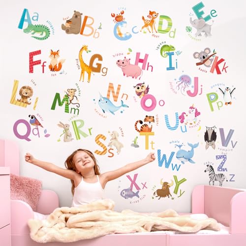 Vinilos Decorativos Alfabetos Animados para Pared miniatura 2