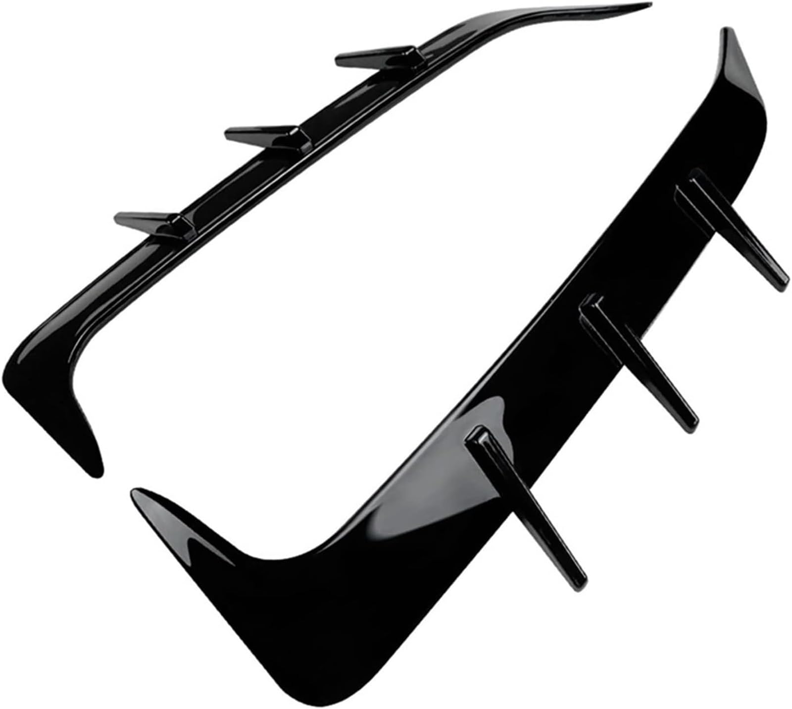 Ala spoiler posteriore 1 paio di spoiler per paraurti posteriore per copertura per BMW X6 G06 2019-2023