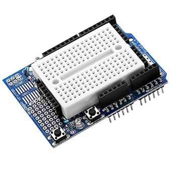 AZDelivery Shield di Prototipazione Protoshield Mini Breadboard compatibile con Arduino incluso un E-Book!